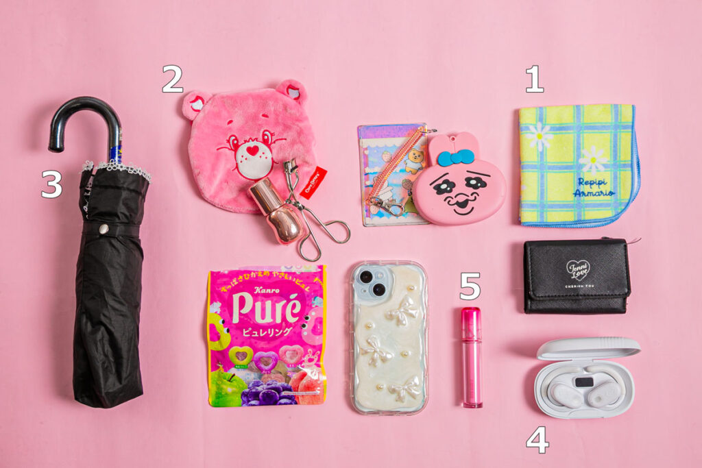 ゆなん（川村祐南）のバッグの中身