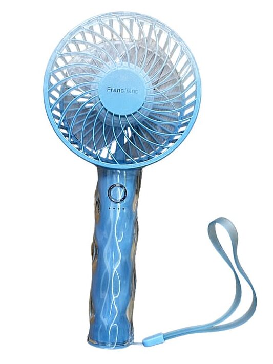 フレ ハンディファン ウェーブ ブルー