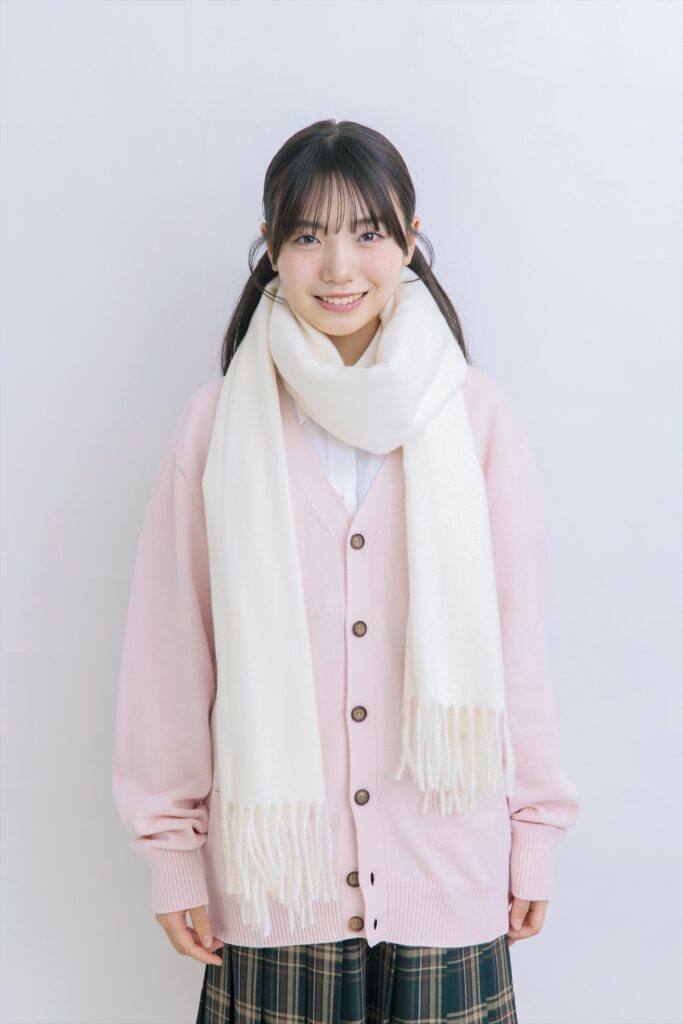 マフラー　女子　冬　制服