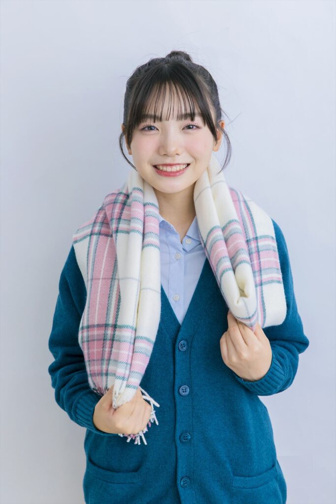 マフラー　女子　冬　制服