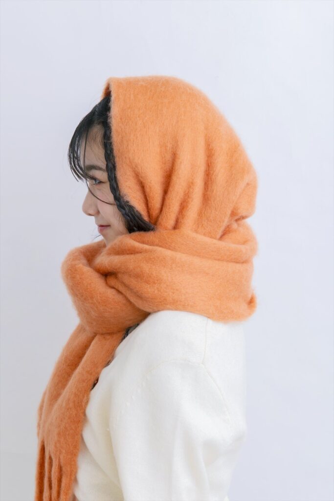 マフラー　女子　冬　制服