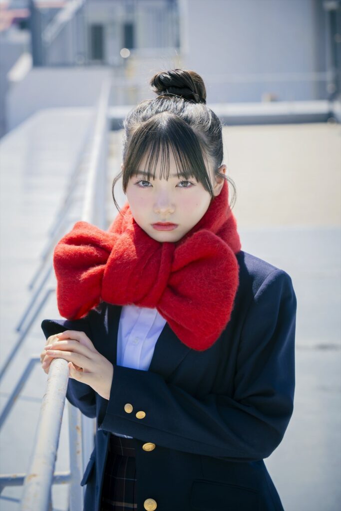 マフラー　女子　冬　制服