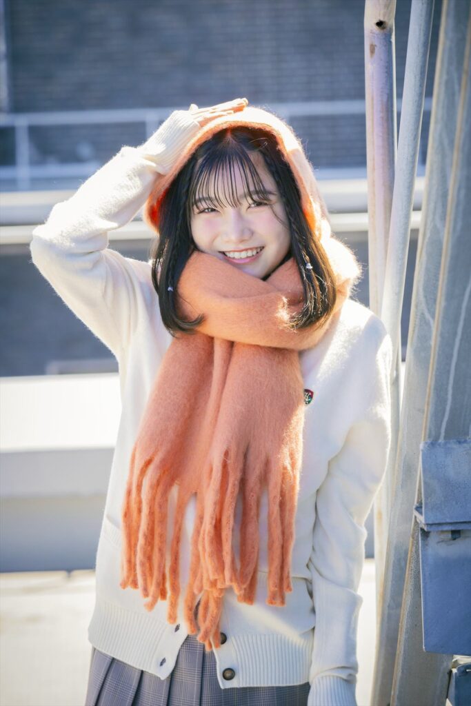 マフラー　女子　冬　制服