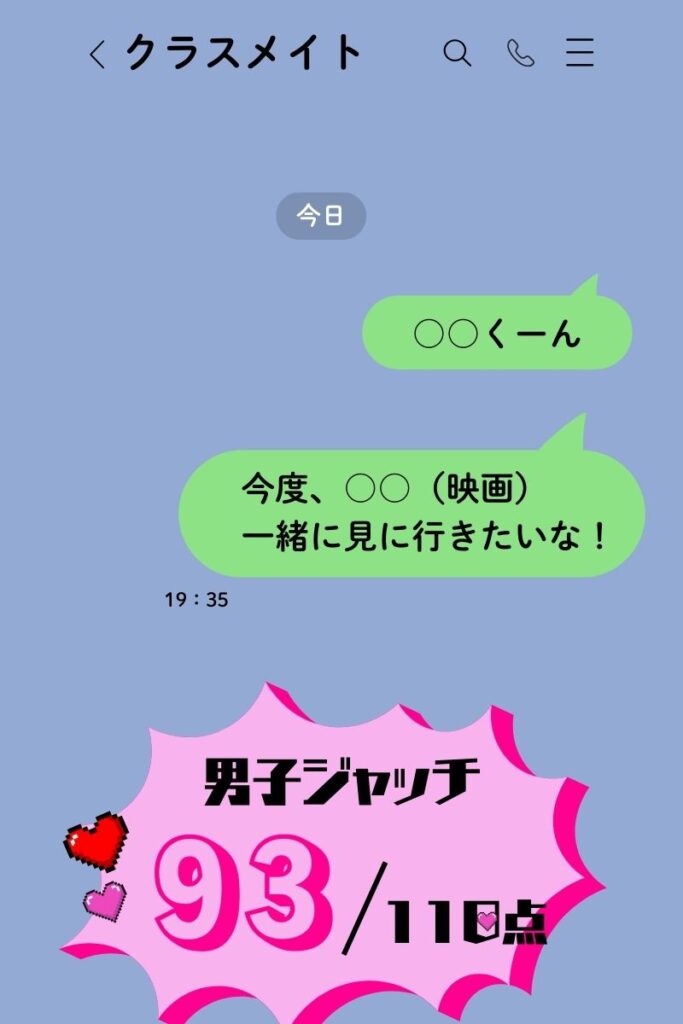 LINE　好きな人　