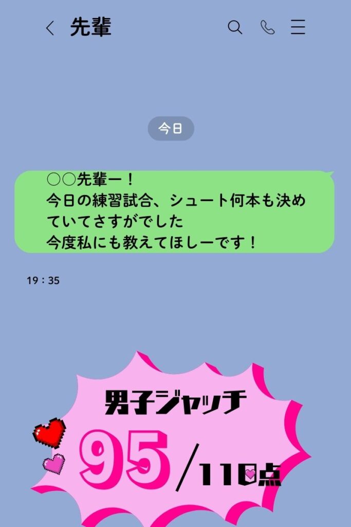 LINE　好きな人　
