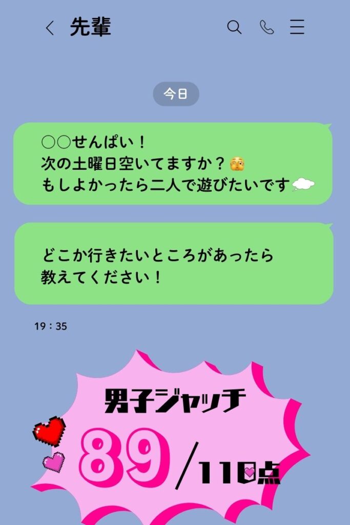 LINE　好きな人　