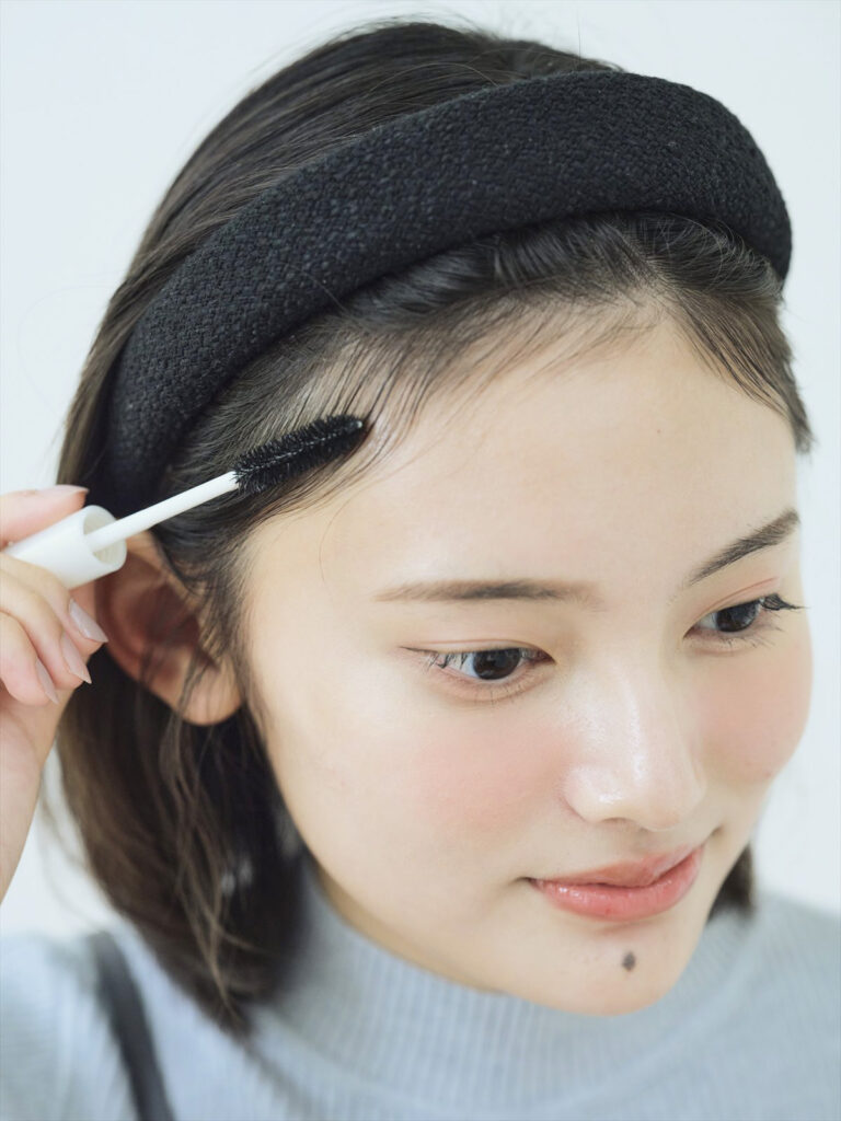 前髪なし　ヘアアレンジ