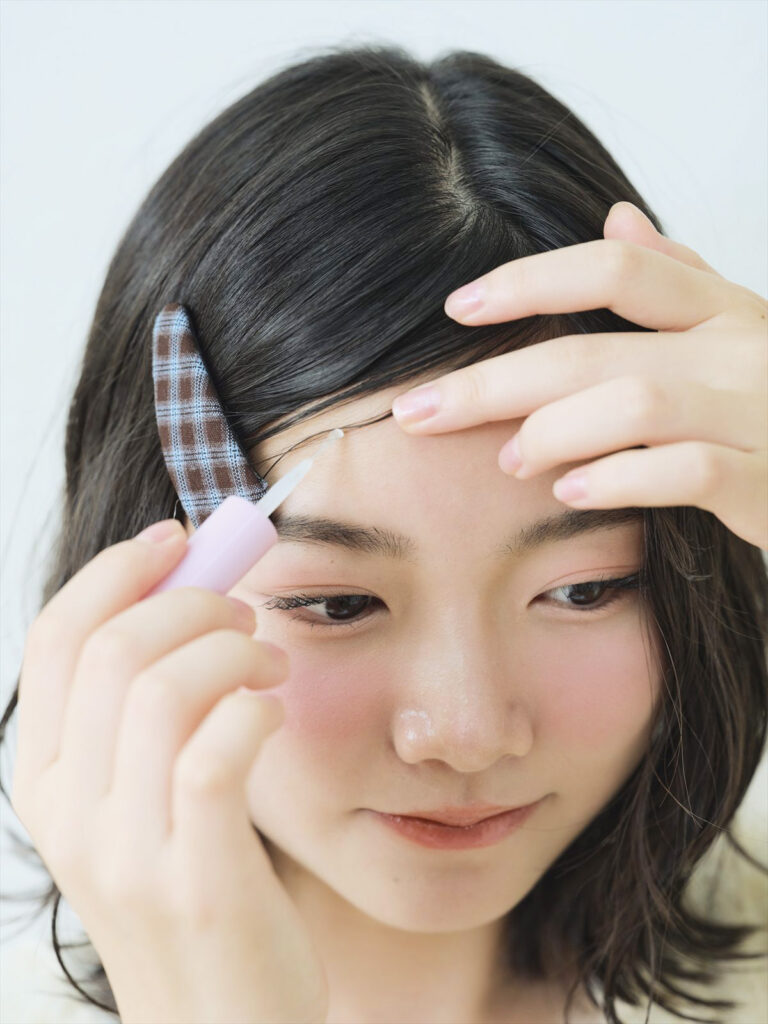 前髪なし　ヘアアレンジ