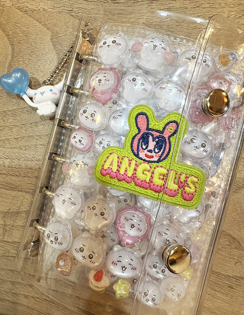 中高生のシール帳の写真