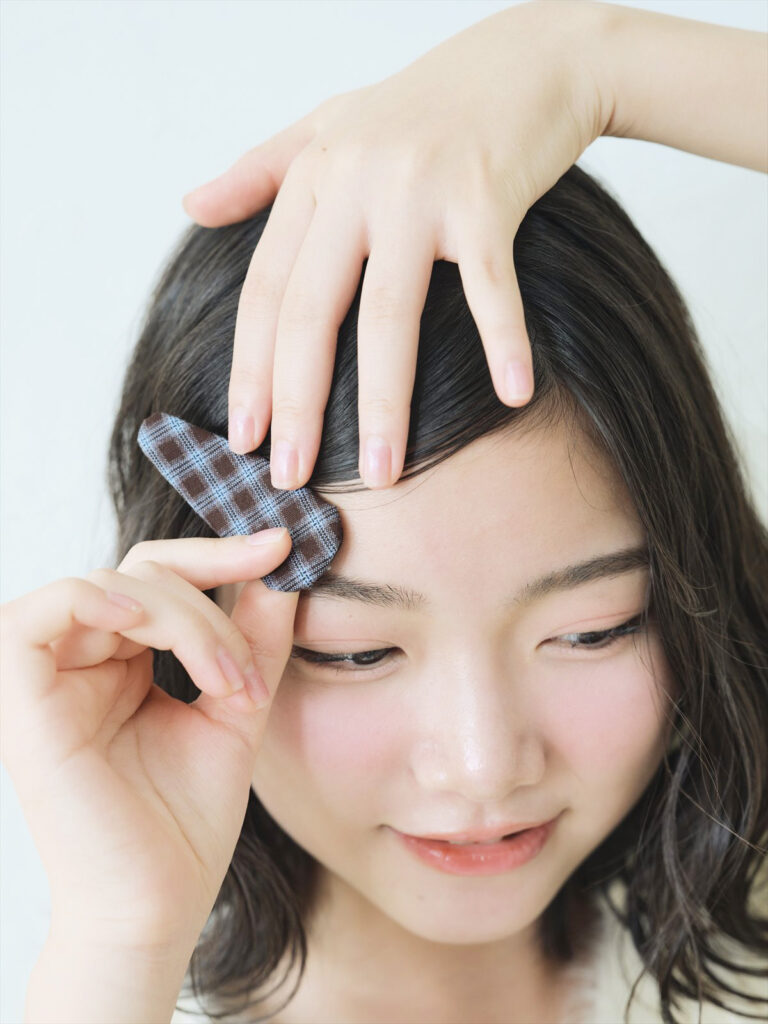 前髪なし　ヘアアレンジ