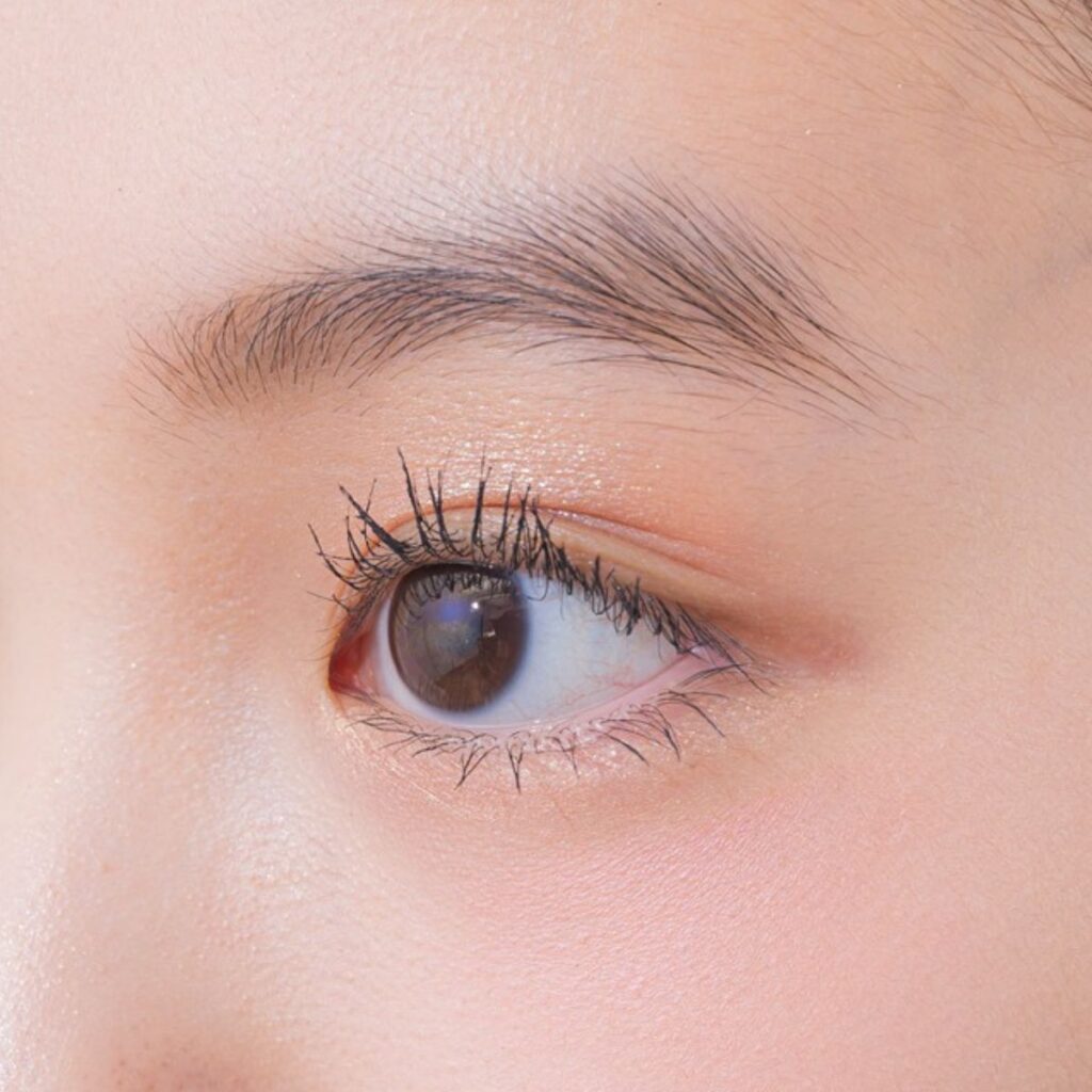 マスカラモデルの仕上がりイメージ