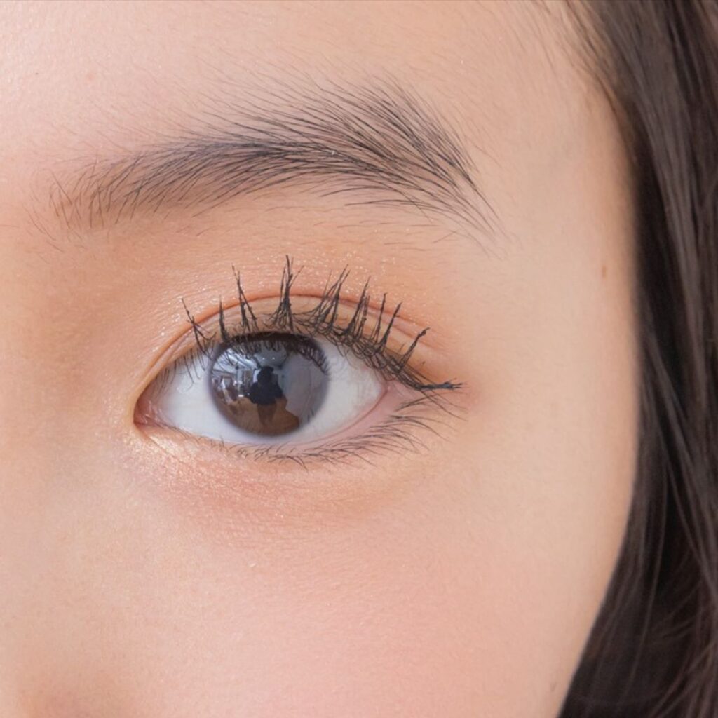 マスカラモデルの仕上がりイメージ