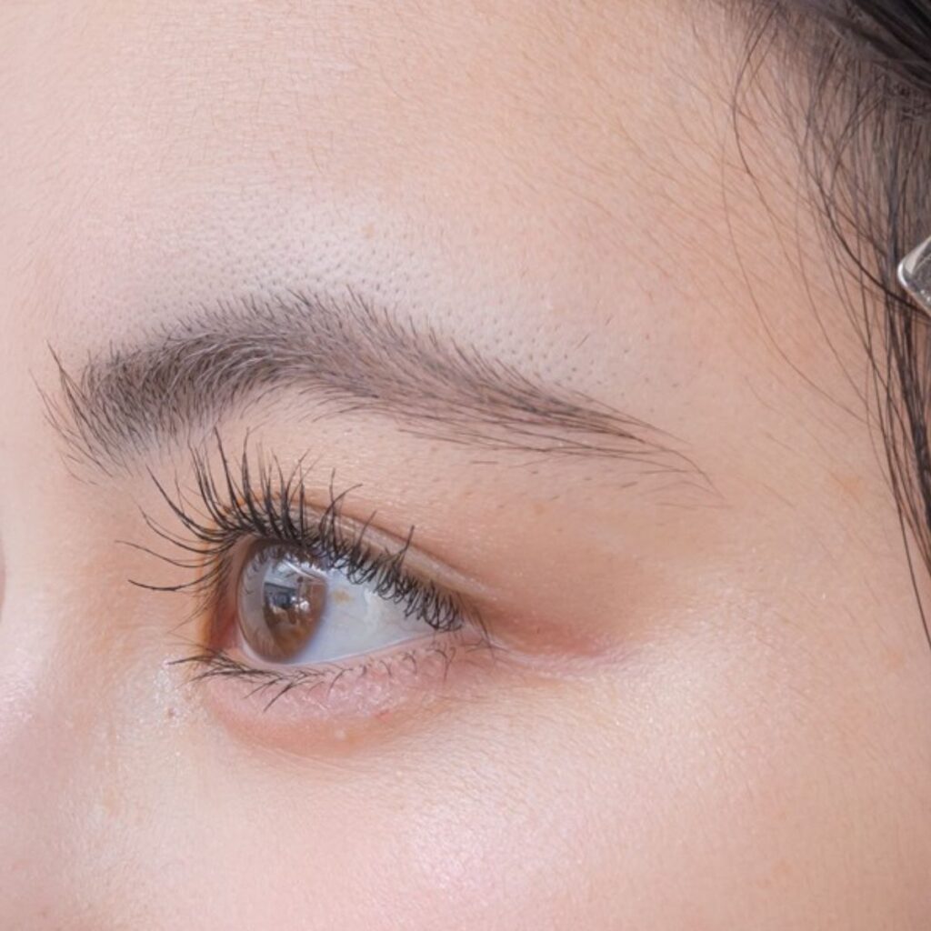 マスカラモデルの仕上がりイメージ