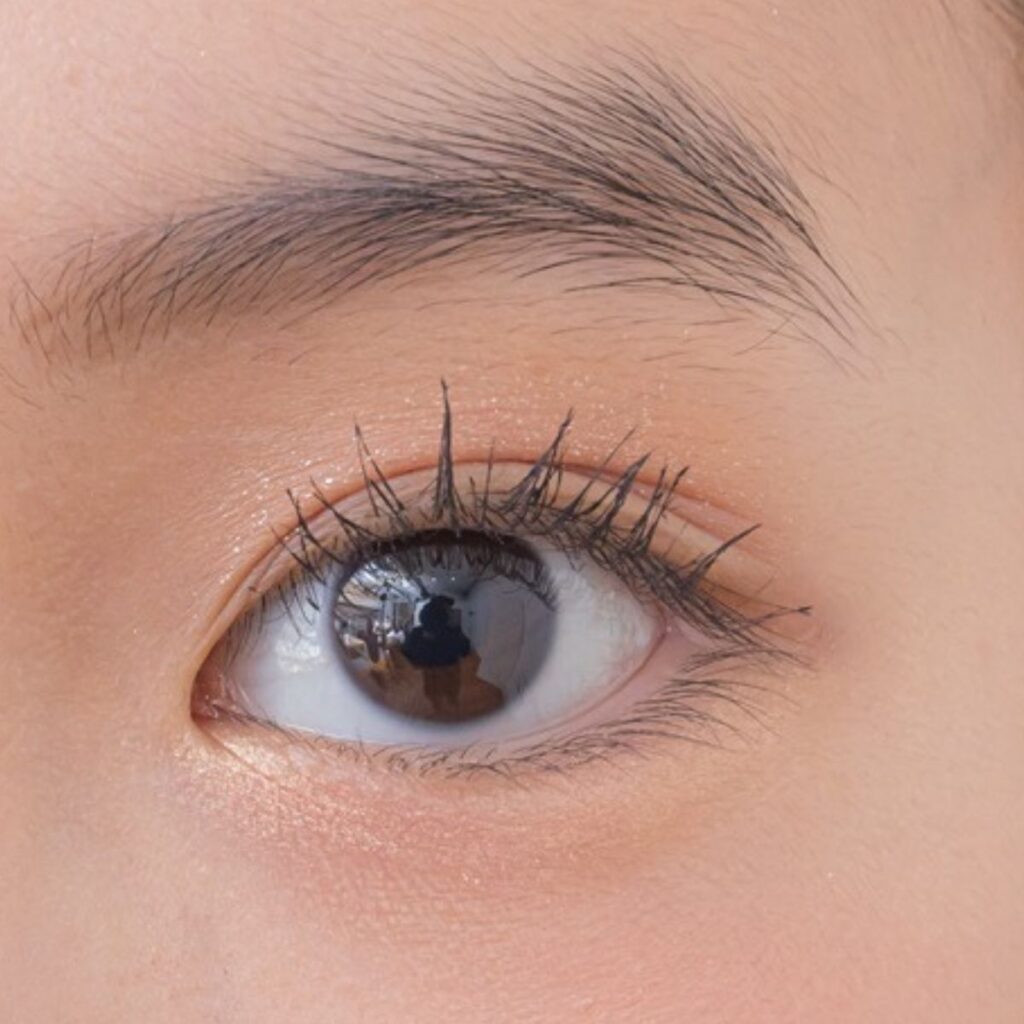 マスカラモデルの仕上がりイメージ