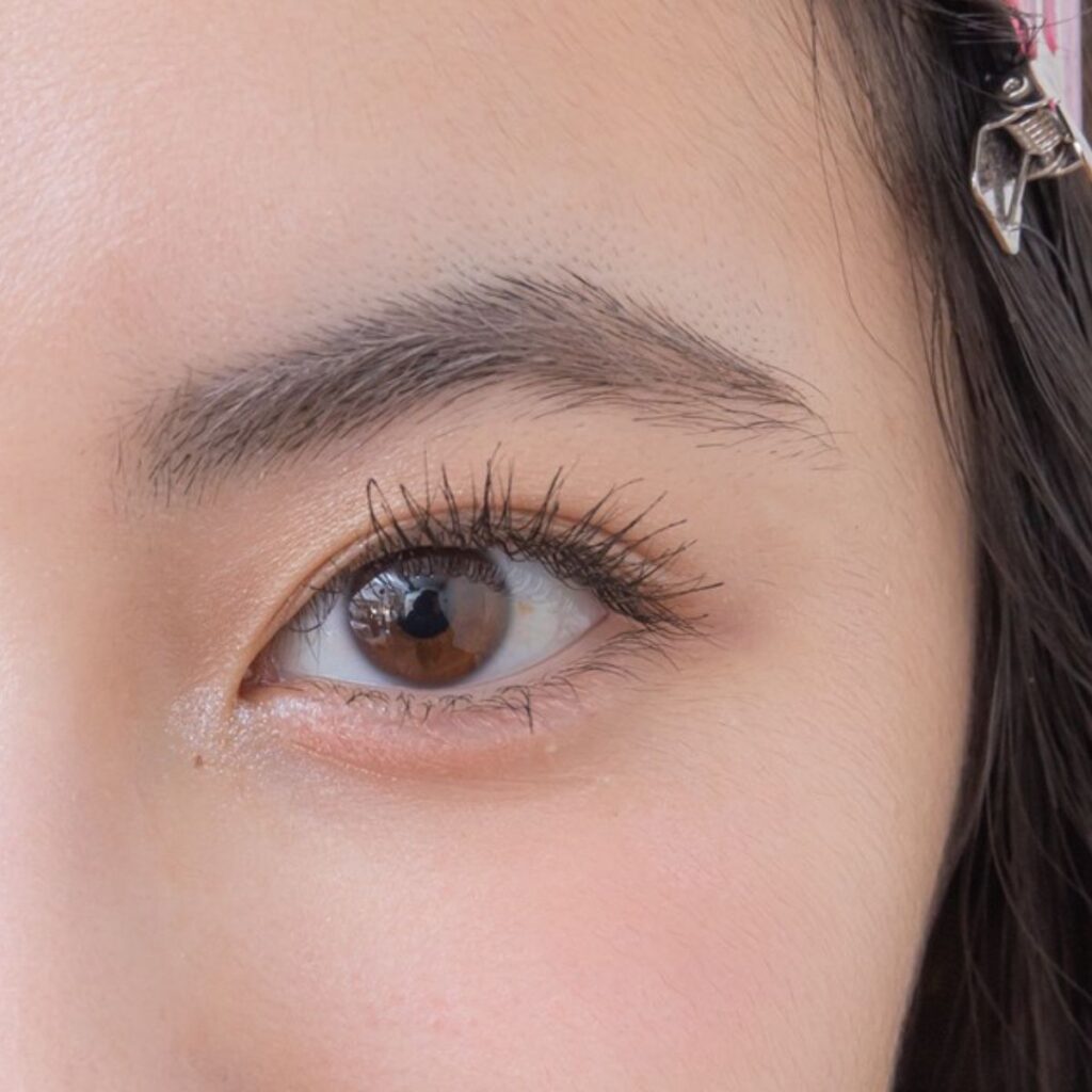 マスカラモデルの仕上がりイメージ