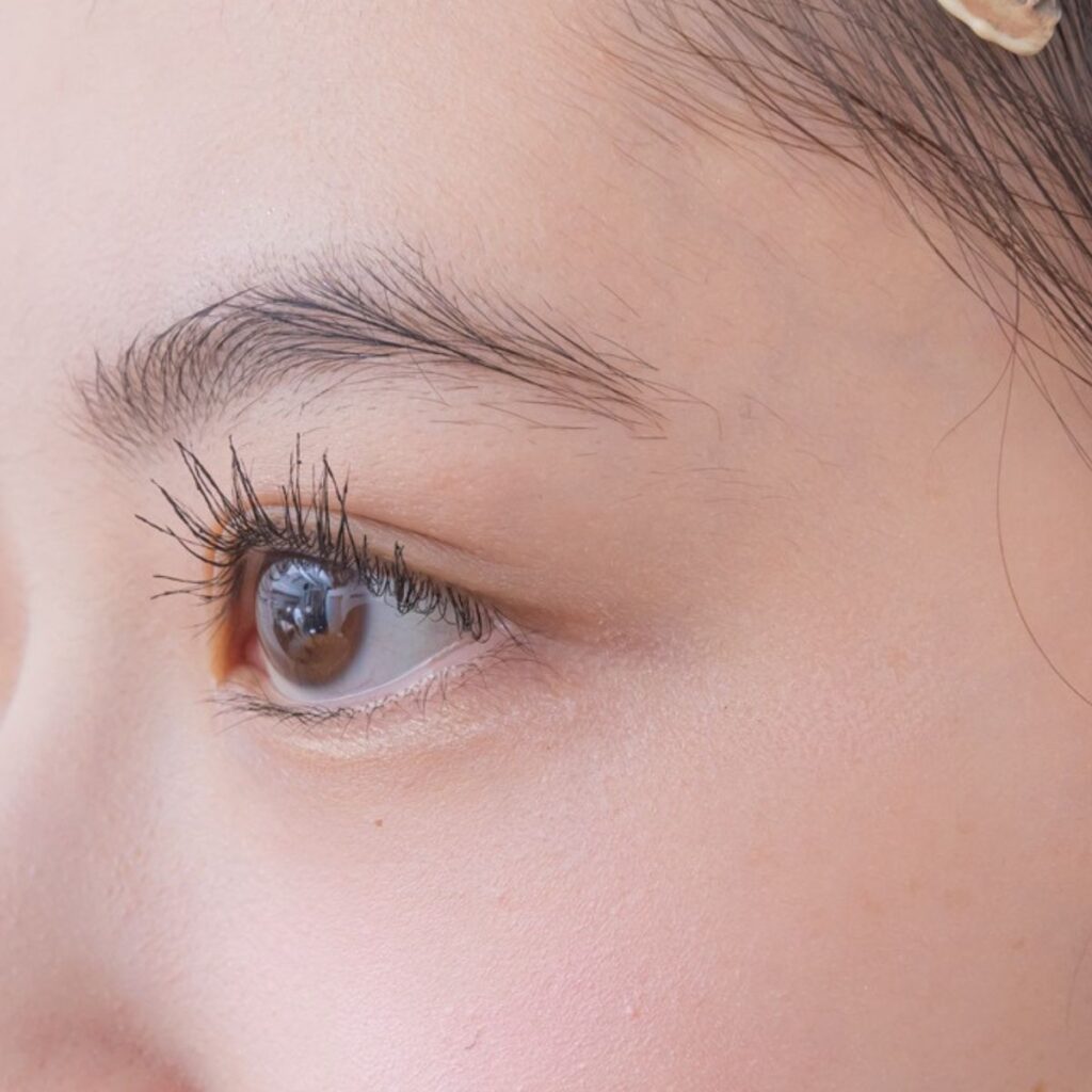 マスカラモデルの仕上がりイメージ