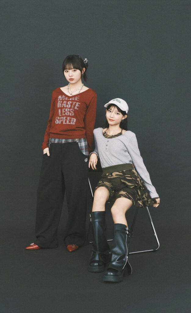 スウェットコーデの写真