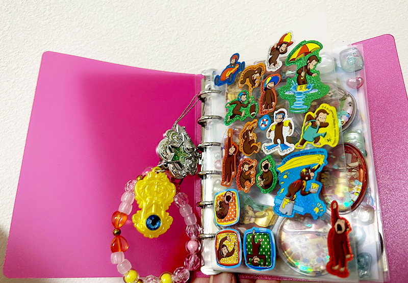 シール帳の写真