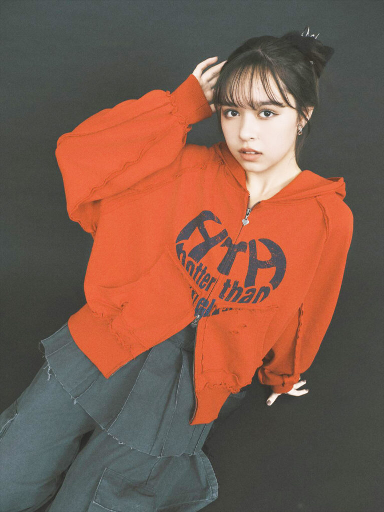 スウェットコーデの写真