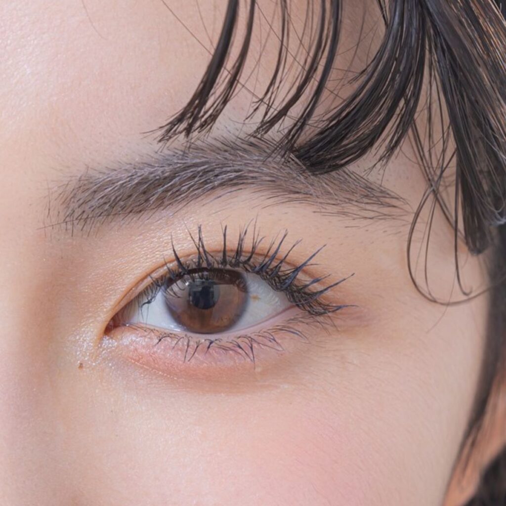 マスカラモデルの仕上がりイメージ