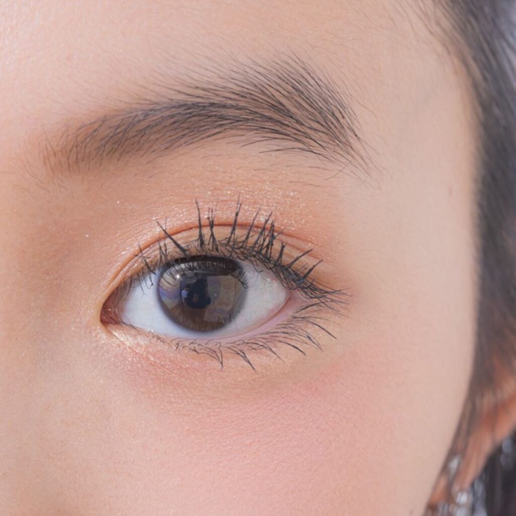 マスカラモデルの仕上がりイメージ