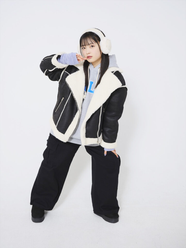 冬コーデ　ダウン