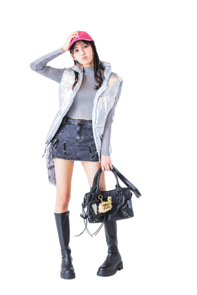 キャップコーデ