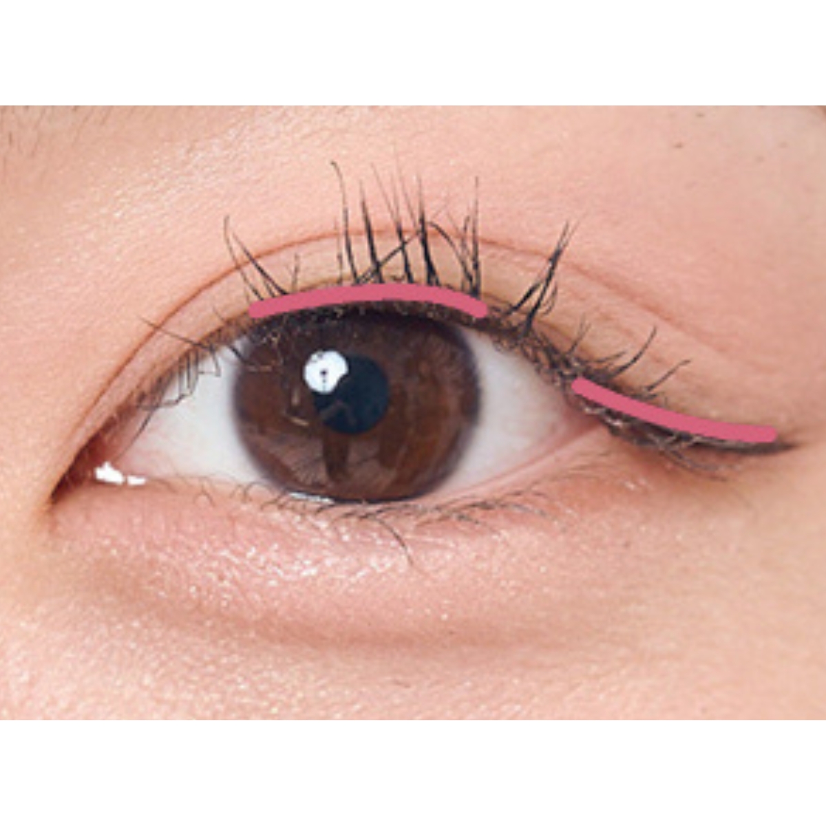 小顔見えメイク