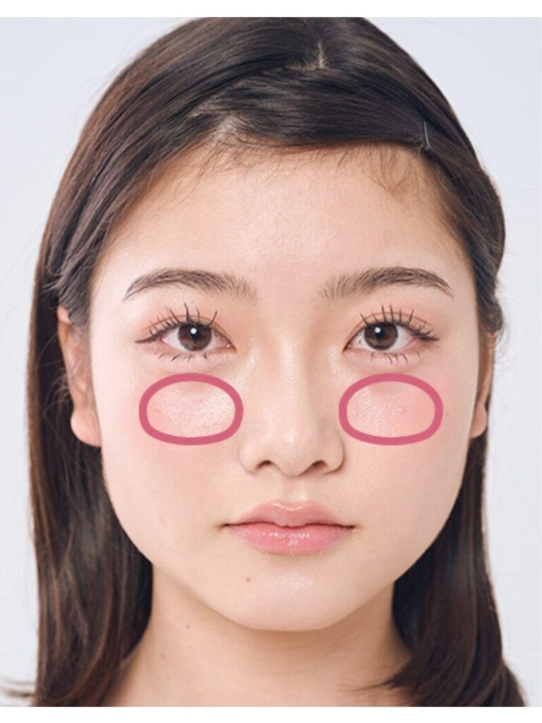 小顔見えメイク