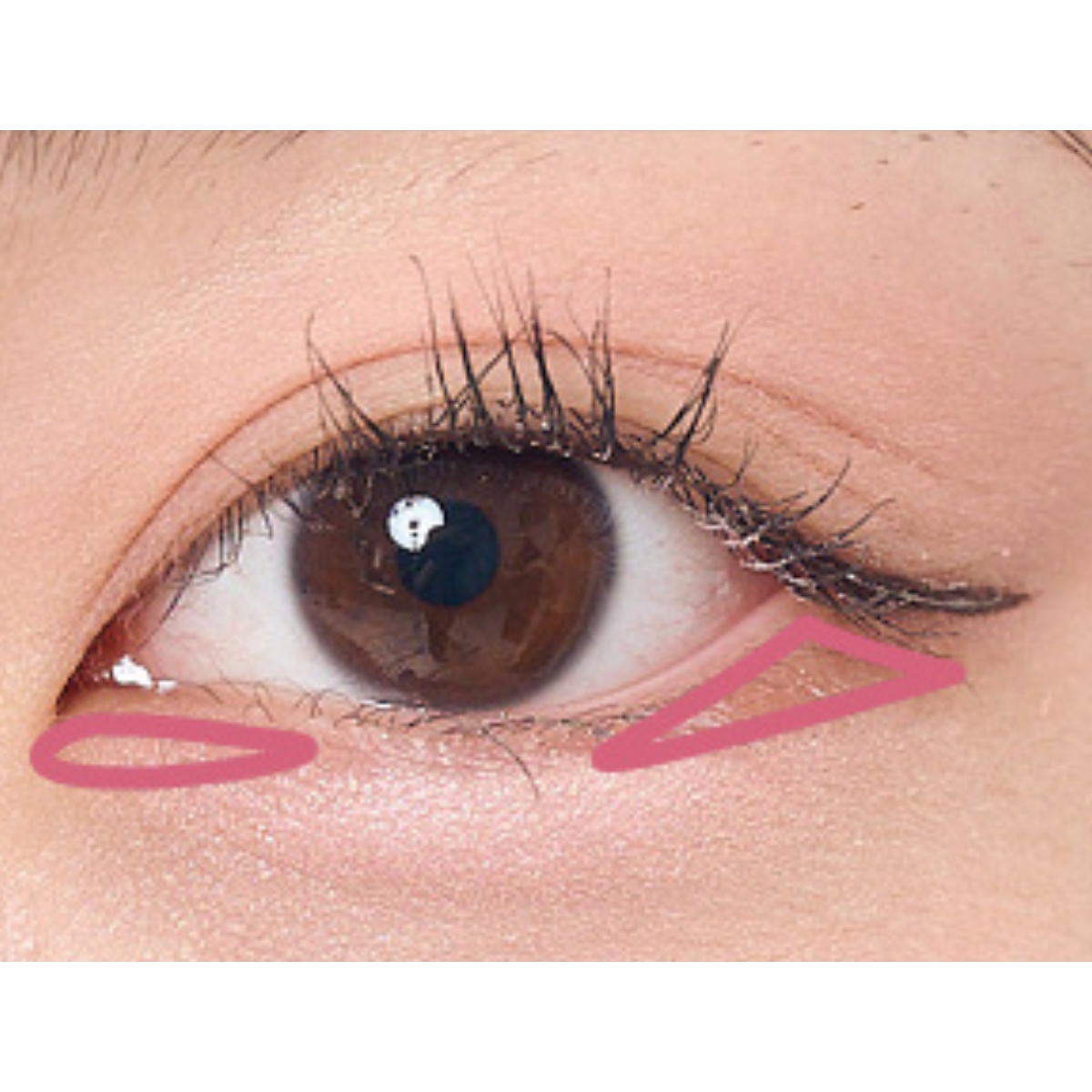 小顔見えメイク