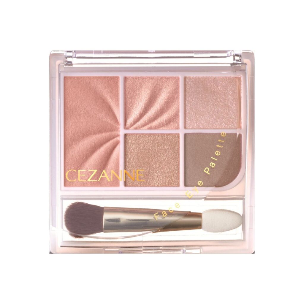 チーク・ハイライト・アイシャドウ　セザンヌ