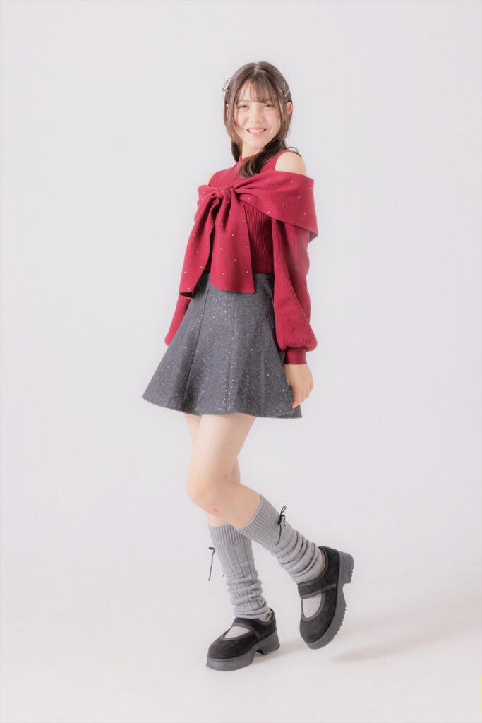 バレエコア　リボンコーデ