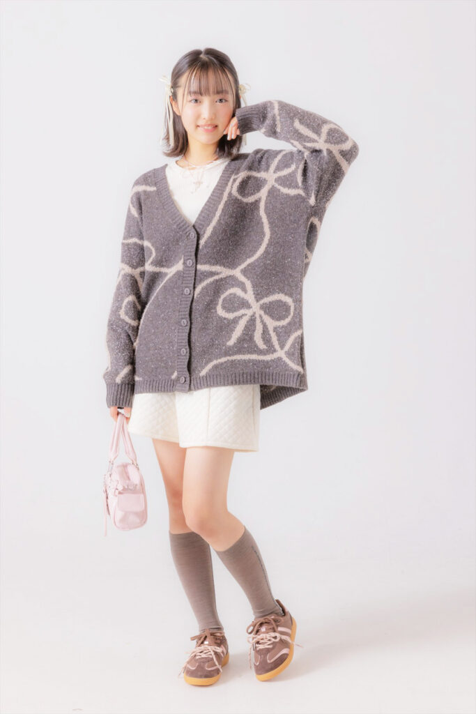 バレエコア　リボンコーデ