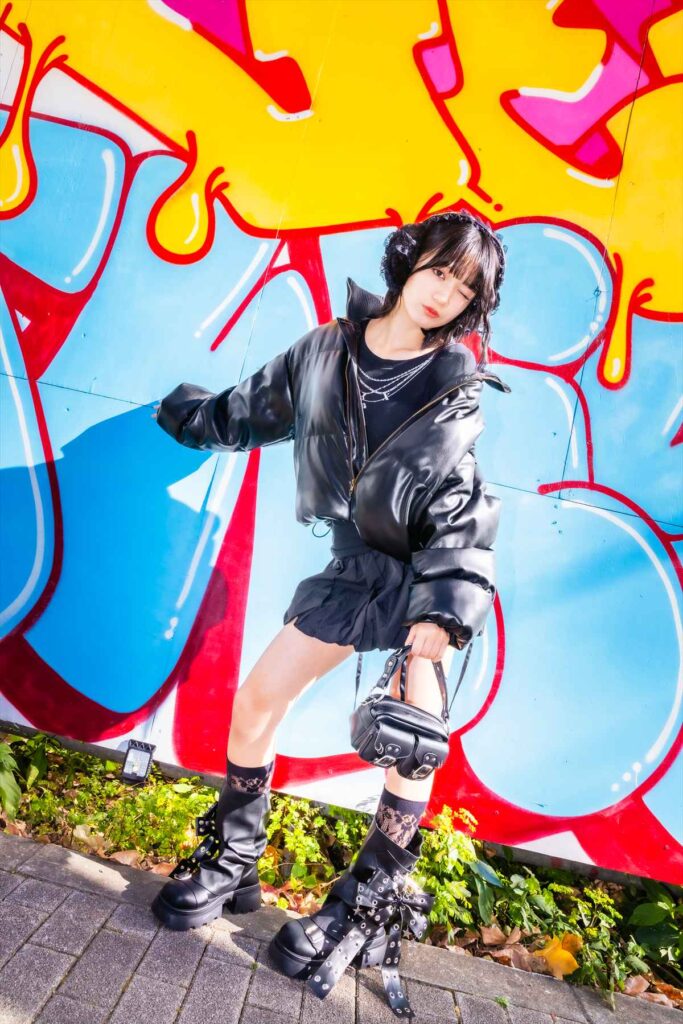 モノトーン コーデ