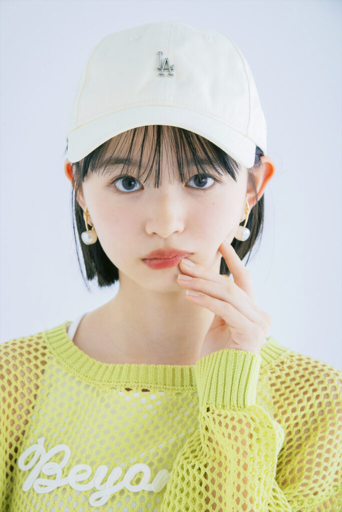 瑞島穂華 中学生モデル