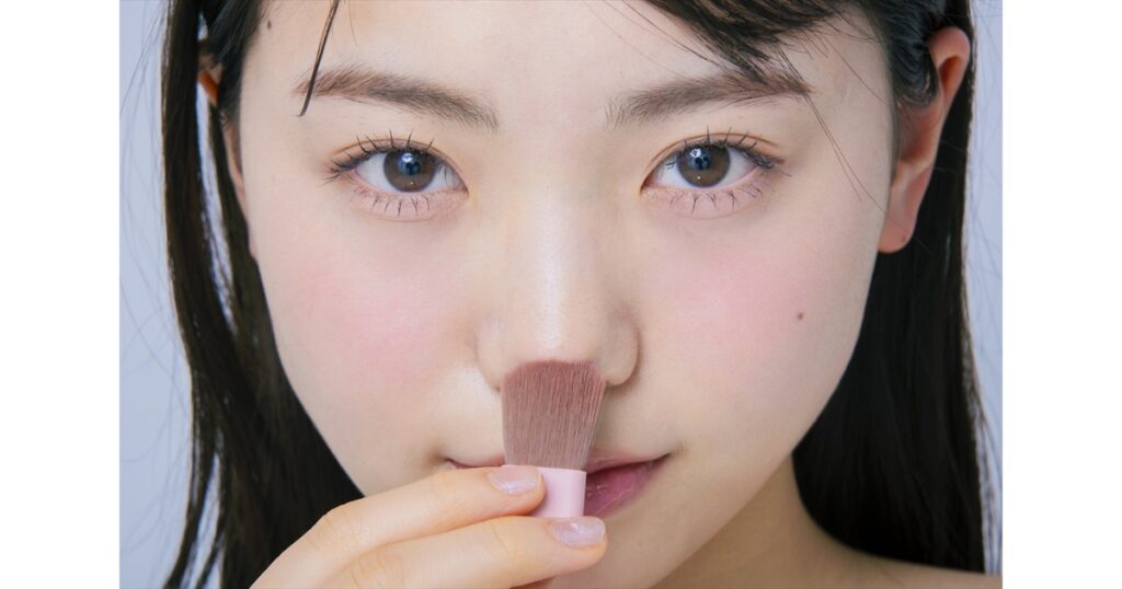 中顔面短縮メイク