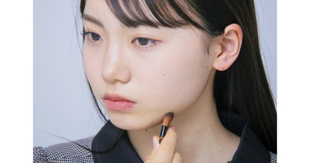 中顔面短縮メイク