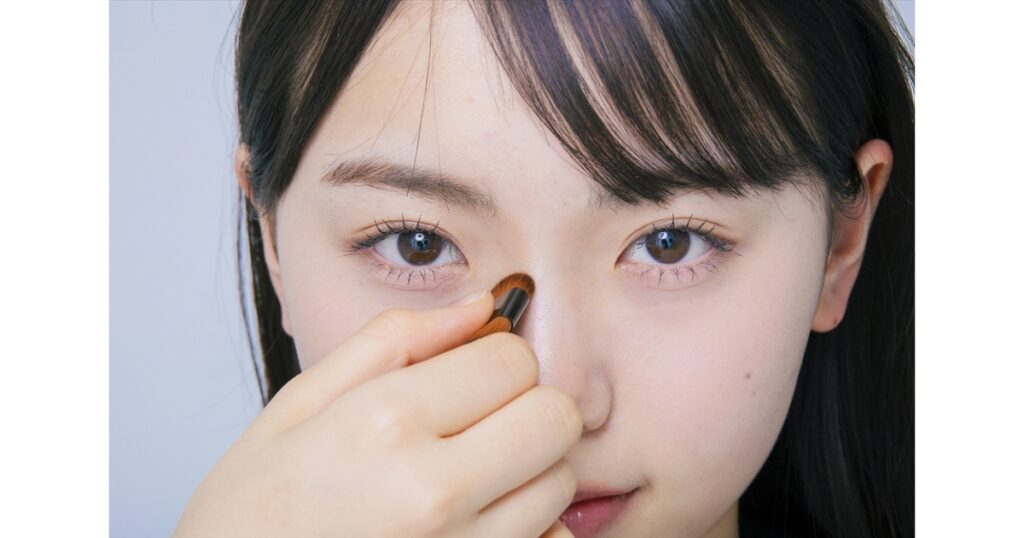 中顔面短縮メイク