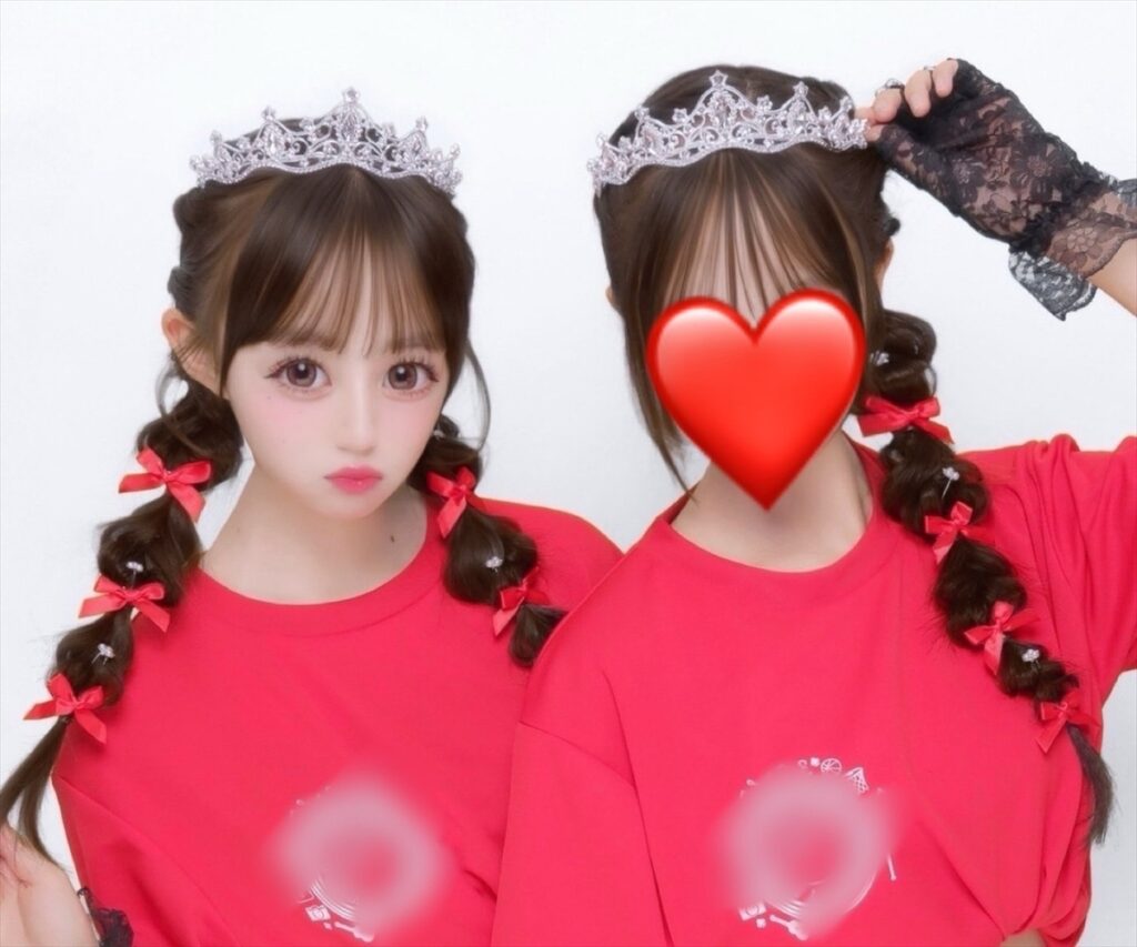 体育祭　ヘアアレンジ