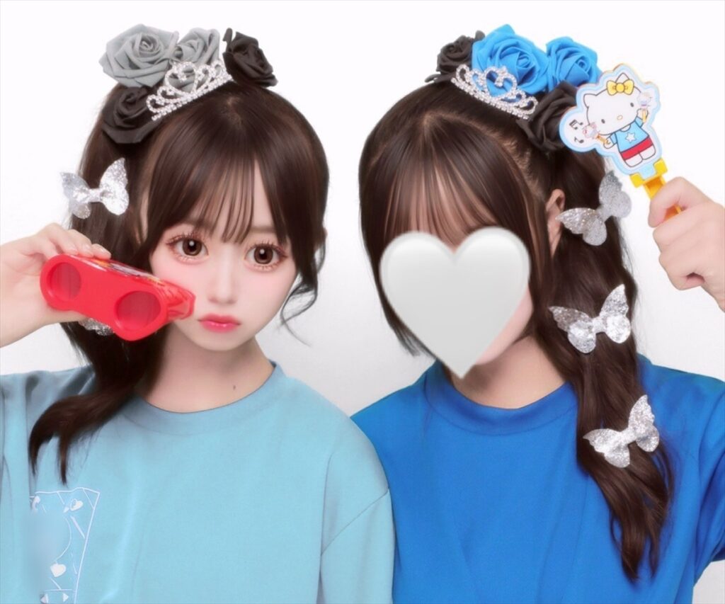 体育祭　ヘアアレンジ