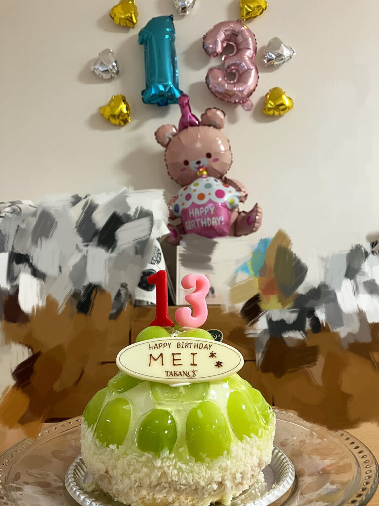 誕生日バルーン
