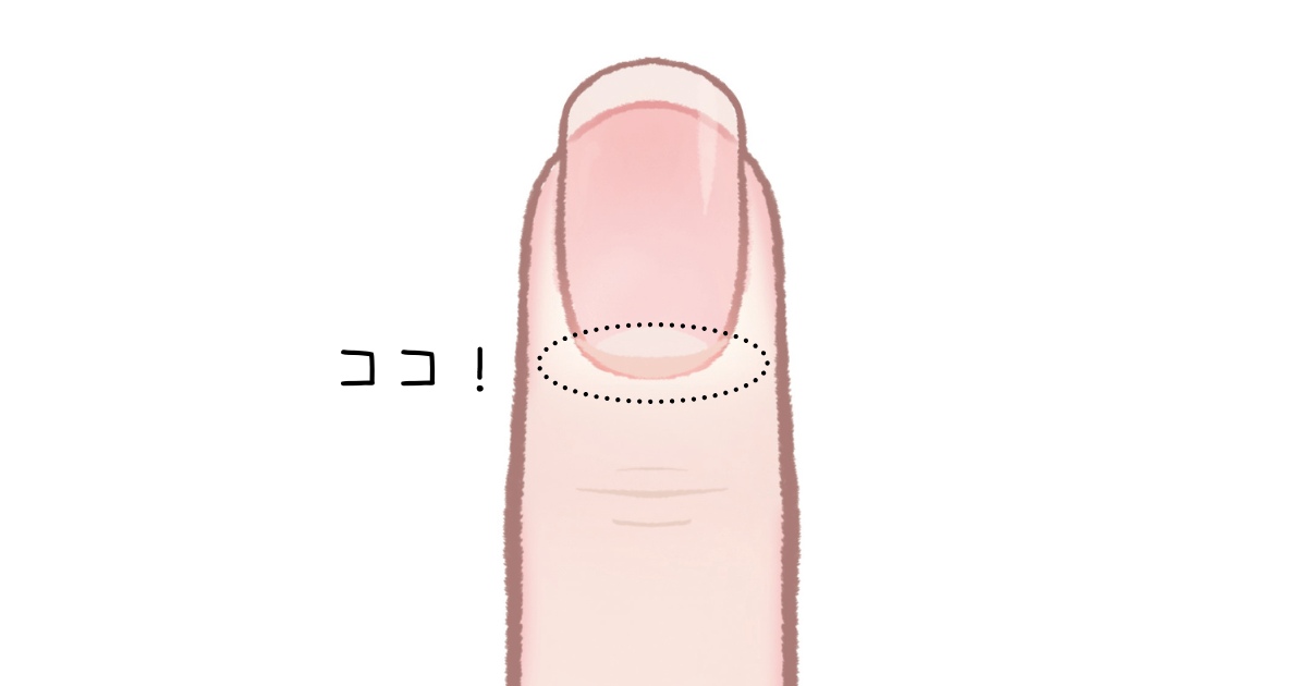 甘皮　爪ケア