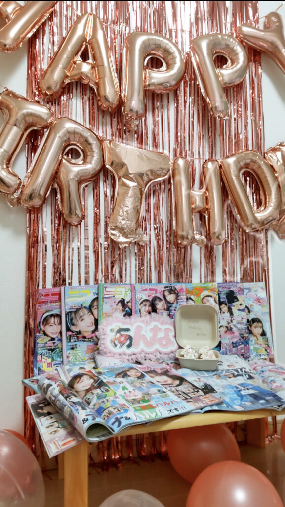 誕生日バルーン