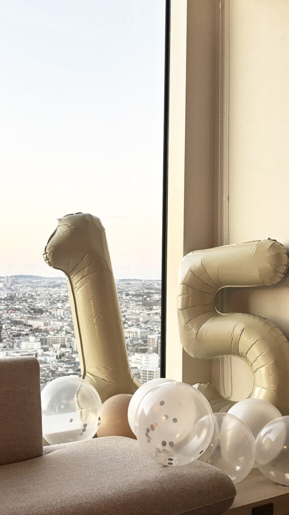 誕生日バルーン