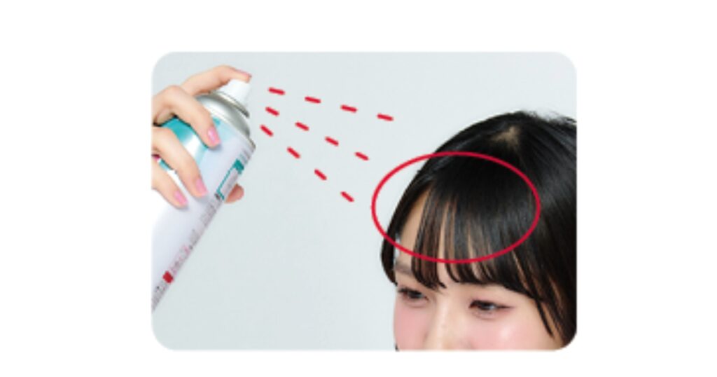 前髪セット