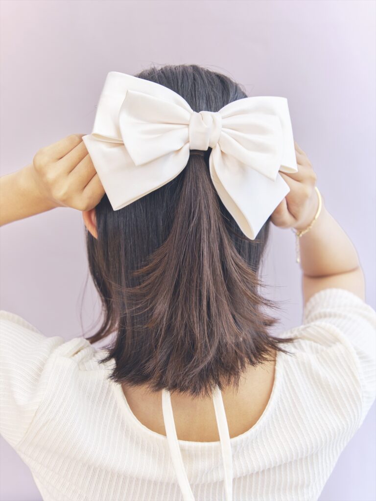猫耳ヘアアレンジ