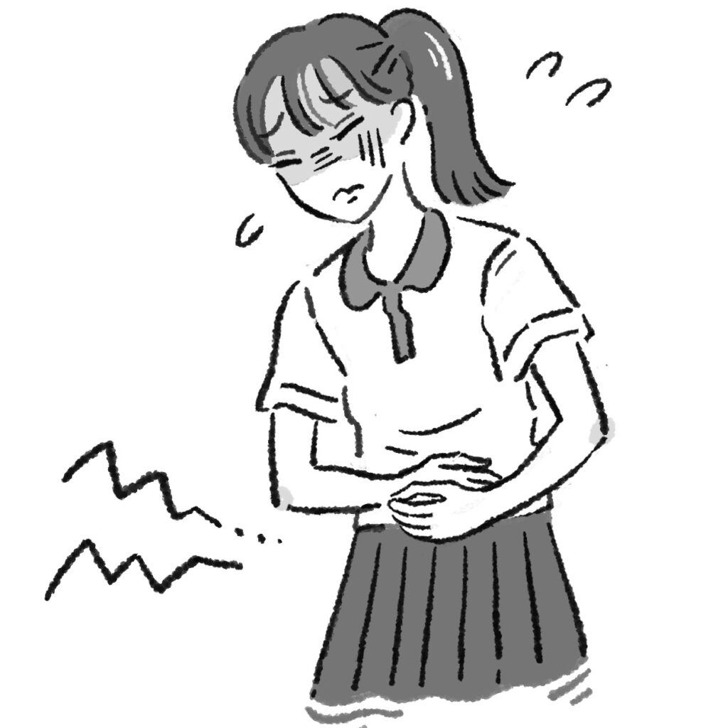 生理痛イラスト