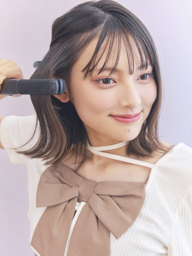 猫耳ヘアアレンジ