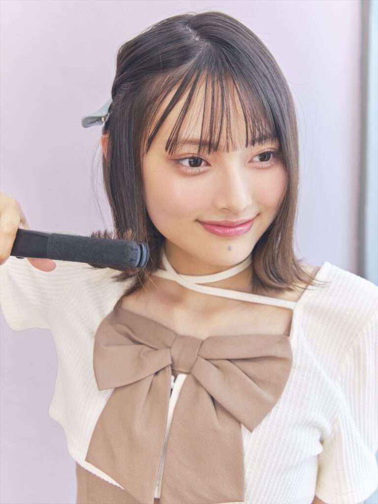 猫耳ヘアアレンジ