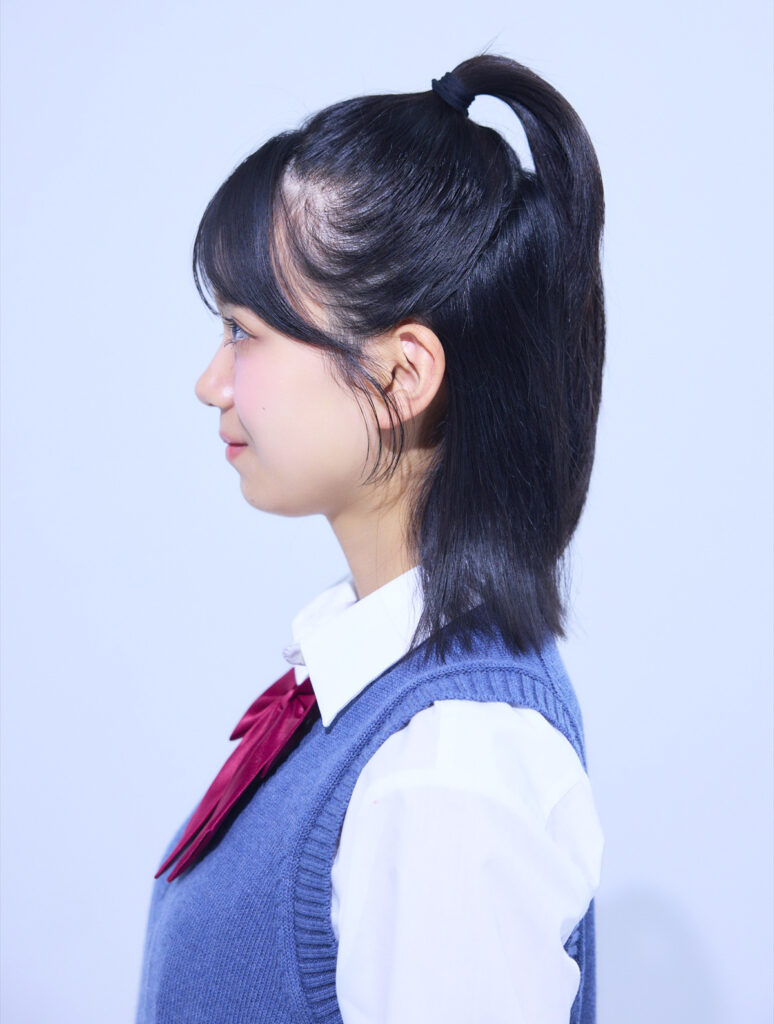 ハーフアップ　ヘアアレンジ
